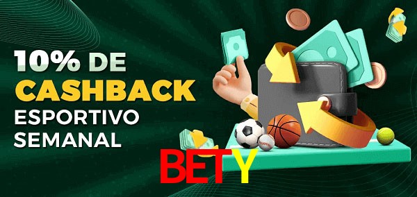 10% de bônus de cashback na BETY